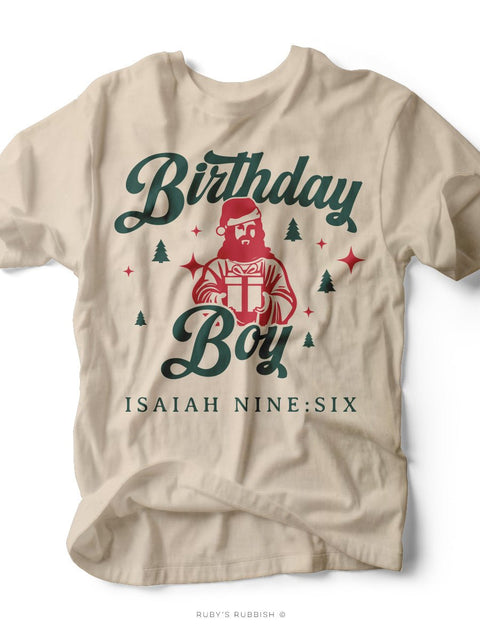 Birthday Boy | Seasonal T-Shirt | Ruby’s Rubbish® - Ruby's Rubbish Wholesale