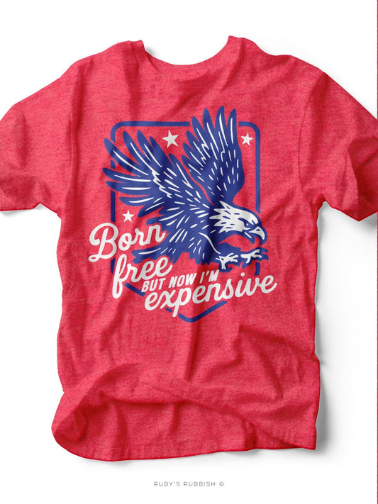 Born Free But Now | Seasonal T-Shirt | Ruby’s Rubbish® - Ruby's Rubbish Wholesale