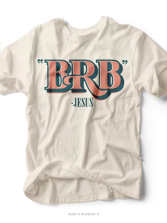 BRB | Easter T-Shirt | Ruby’s Rubbish® - Ruby's Rubbish Wholesale