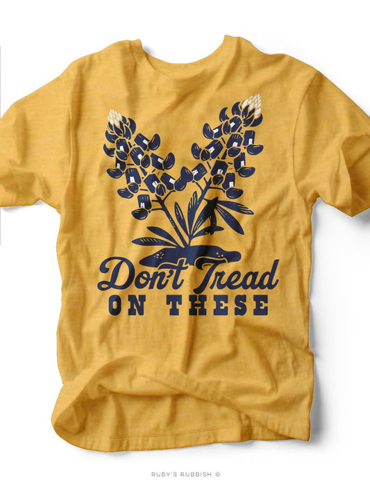 Don't Tread On These | Texas Graphic Tee | Ruby’s Rubbish® - Ruby's Rubbish Wholesale