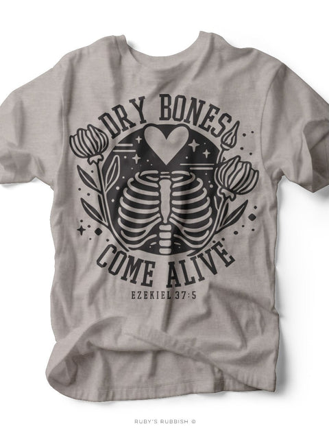 Dry Bones Come Alive | Fall Graphic Tee | Ruby’s Rubbish® - Ruby's Rubbish Wholesale
