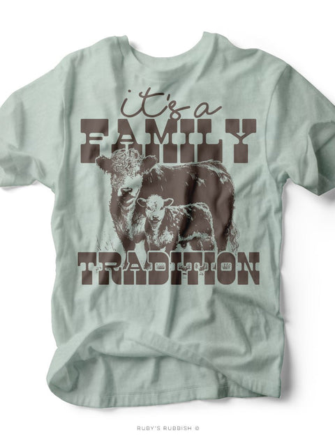 Family Tradition | Western Graphic Tee | Ruby’s Rubbish® - Ruby's Rubbish Wholesale