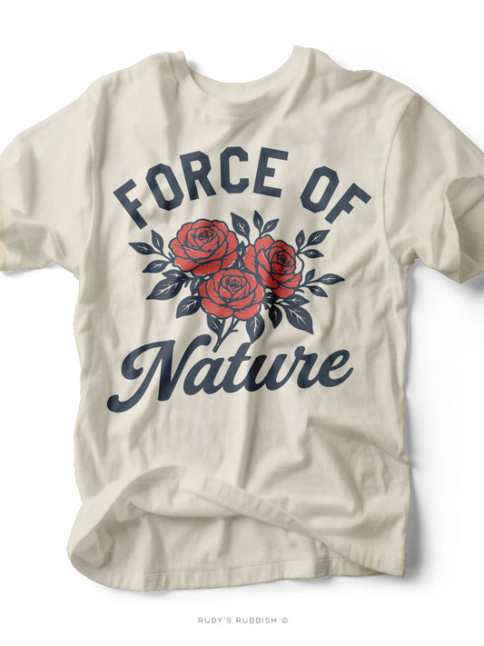 Force of Nature | Graphic T-Shirt | Ruby’s Rubbish®