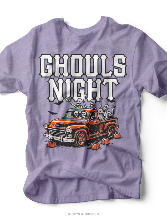 Ghouls Night | Graphic Tee | Ruby’s Rubbish® - Ruby's Rubbish Wholesale