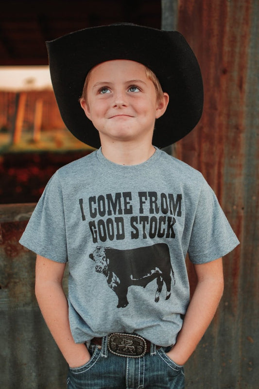 I Come From Good Stock | Kid's T-Shirt | Ruby’s Rubbish® - Ruby's Rubbish Wholesale