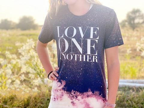 Love One Another | Christian T-Shirt | Ruby’s Rubbish® - Ruby's Rubbish Wholesale