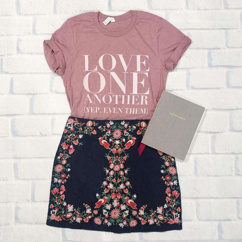 Love One Another (Yep Even Them) | Christian T-Shirt | Ruby’s Rubbish® - Ruby's Rubbish Wholesale