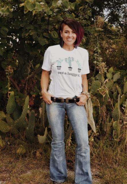 Not a Hugger | $11 Sale T-Shirt | Ruby’s Rubbish® - Ruby's Rubbish Wholesale