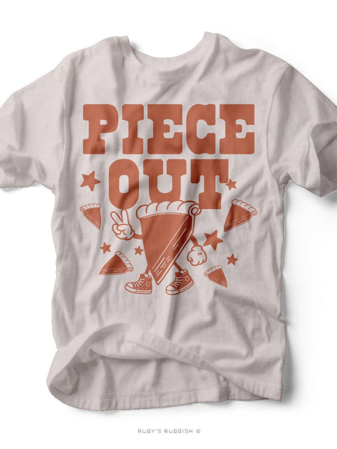 Piece Out | Thanksgiving Graphic Tee | Ruby’s Rubbish® - Ruby's Rubbish Wholesale