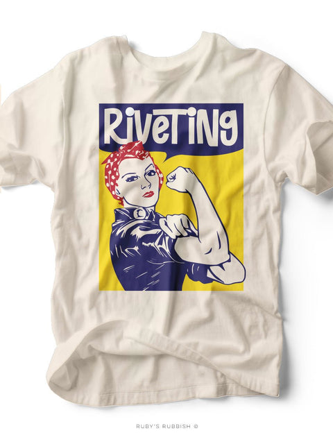Riveting | Americana T-Shirt | Ruby’s Rubbish® - Ruby's Rubbish Wholesale