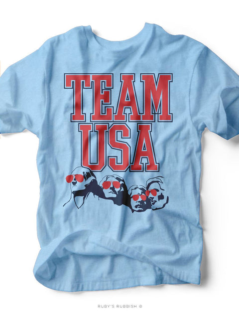 Team USA | Americana T-Shirt | Ruby’s Rubbish® - Ruby's Rubbish Wholesale