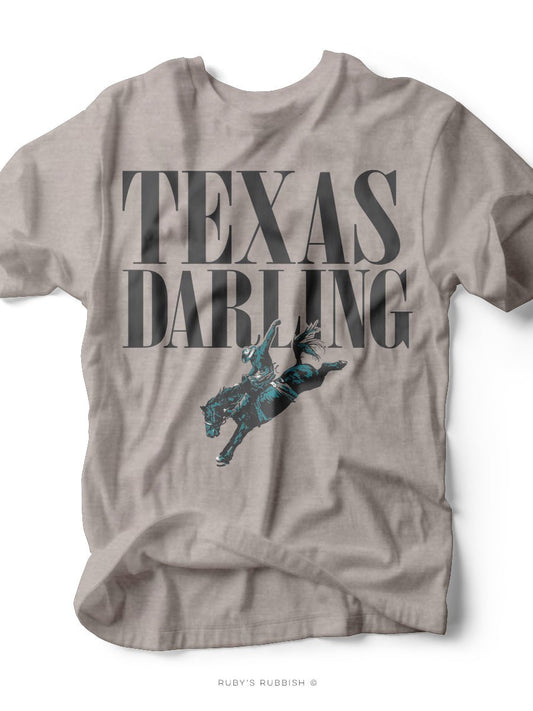 Texas Darlin' | Southern Graphic T-Shirt | Ruby’s Rubbish® - Ruby's Rubbish Wholesale