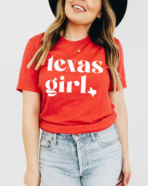 Texas Girl | Southern T-Shirt | Ruby’s Rubbish® - Ruby's Rubbish Wholesale