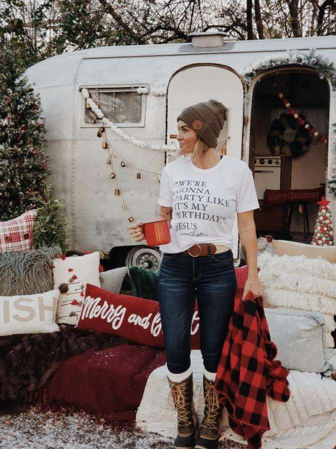We're Gonna Party Like It's My Birthday | Seasonal T-Shirt | Ruby’s Rubbish® - Ruby's Rubbish Wholesale