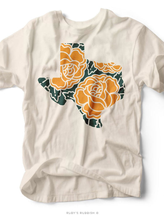 Yellow Rose TX | Southern T-Shirt | Ruby’s Rubbish® - Ruby's Rubbish Wholesale